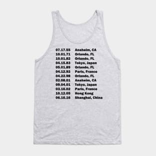 Parks Debut Tour Tank Top